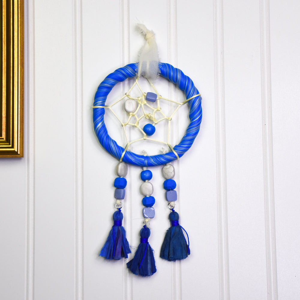 Sculpey Soufflé™ Cobalt Dreamcatcher