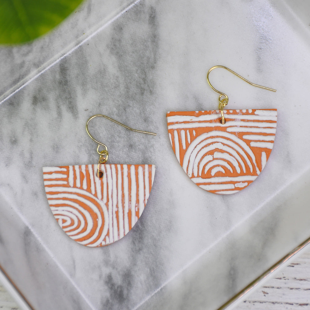 Sculpey Soufflé™ Sutton Slice Earrings