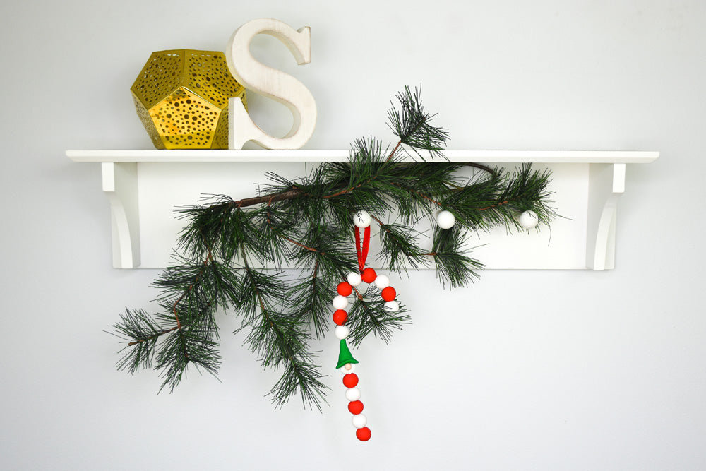 Sculpey III® Gnome Beaded Candy Cane