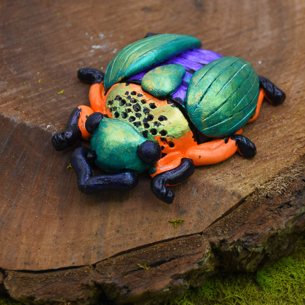 Original Sculpey® Painted Beetle