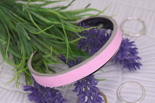 Soufflé Pink Lemonade Opal-Inspired Bracelet Cuff