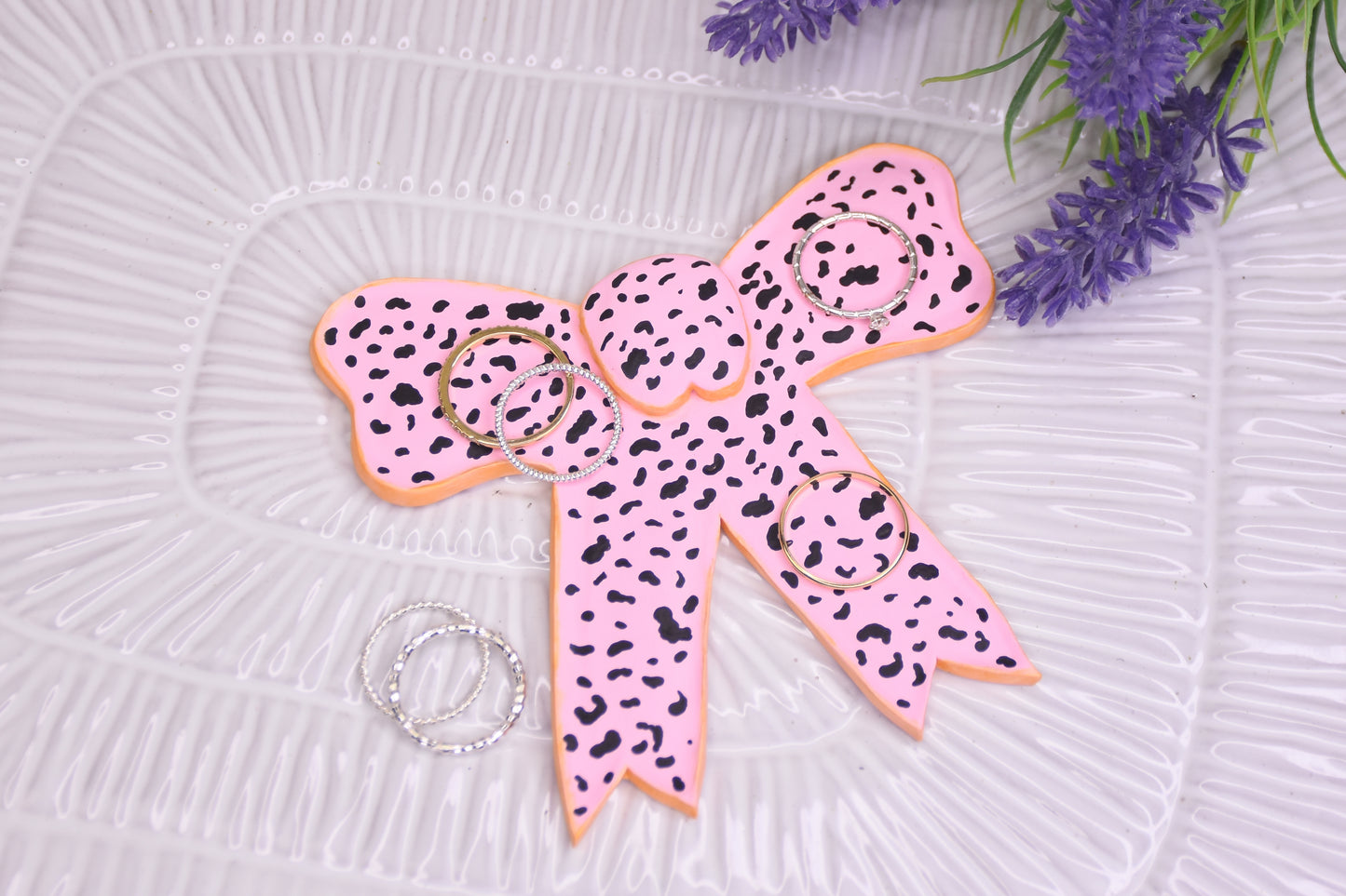 Sculpey Soufflé™ Pink Lemonade Ribbon Trinket Dish