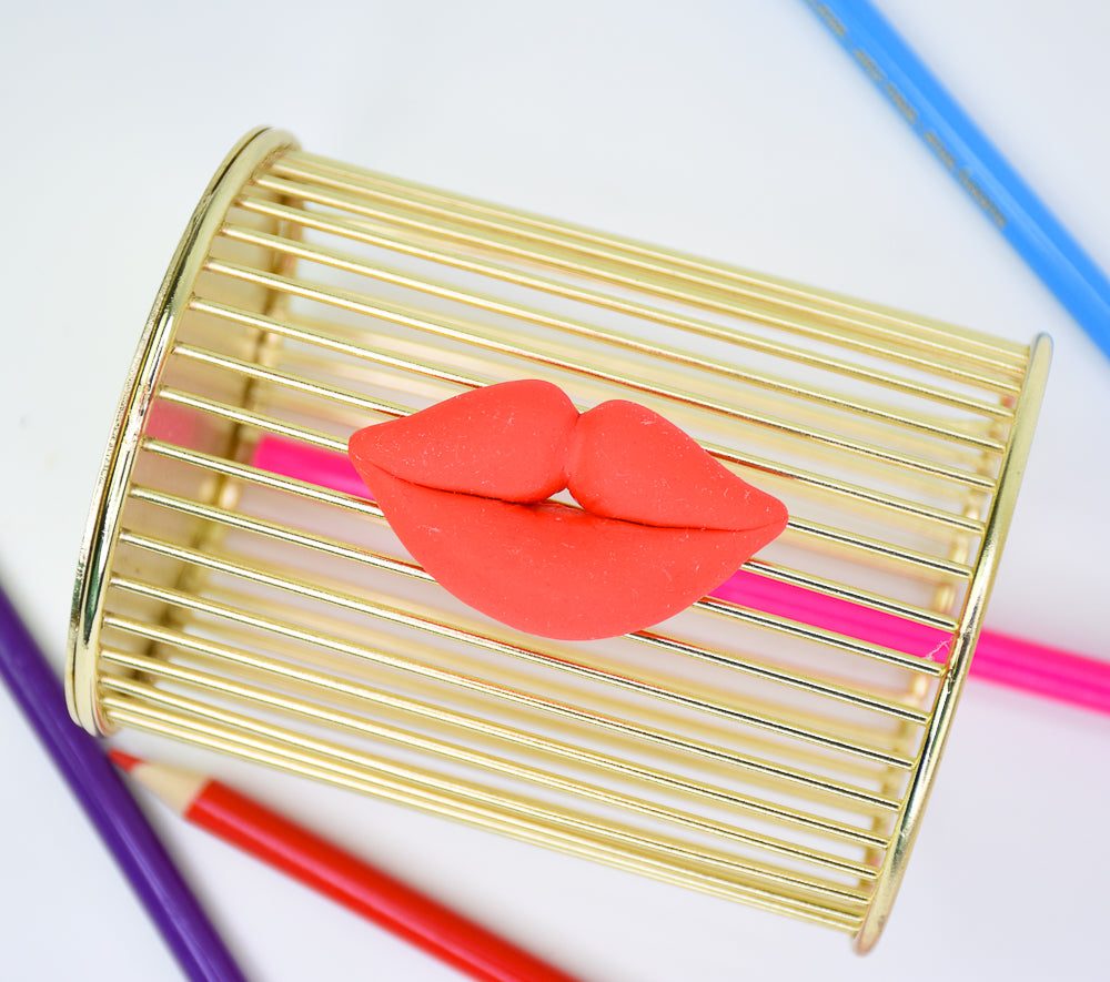 Sculpey Eraser Clay Eraser Lips