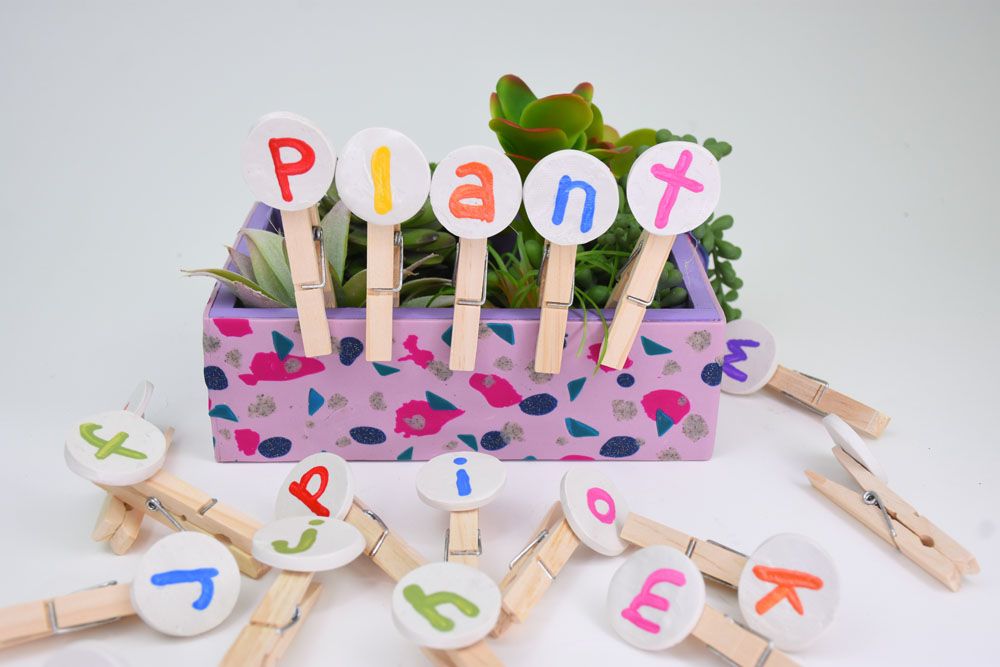 Original Sculpey® Letter Clips