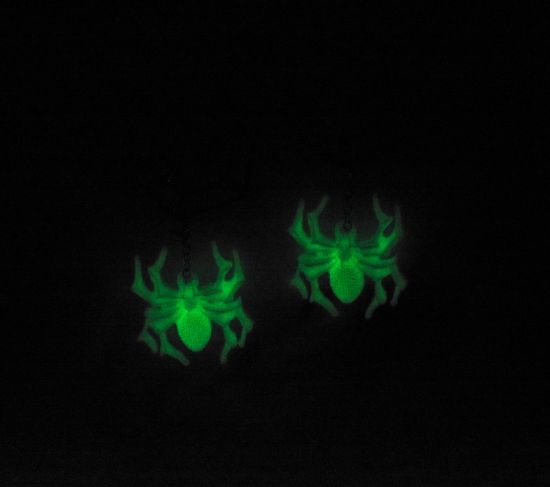 Liquid Sculpey® Spider & Web Earrings