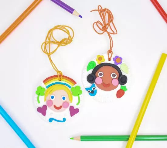 Sculpey Bake Shop® Self Portrait Necklace