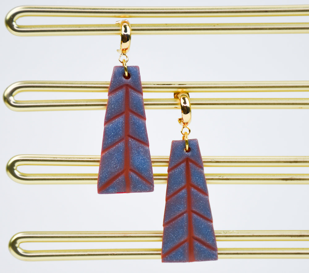 Liquid Sculpey® Faux Enamel Earrings