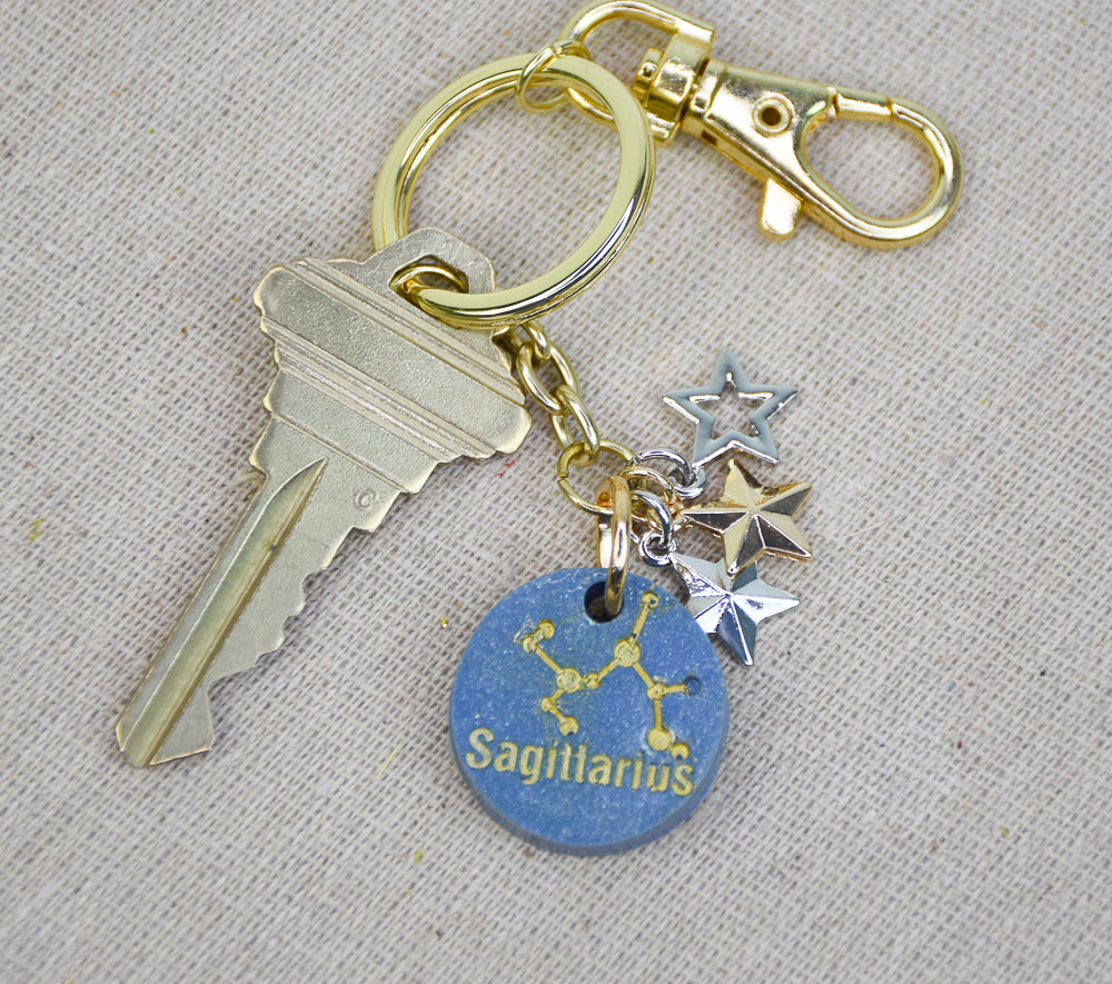 Liquid Sculpey® Zodiac Keychain