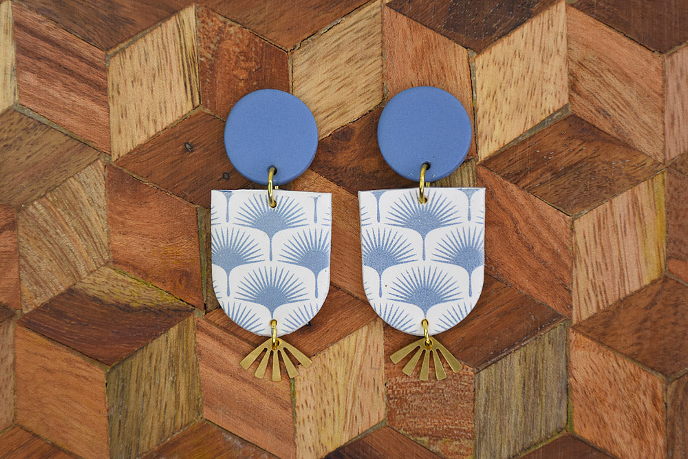 Sculpey Soufflé™ Mixed Media Earrings