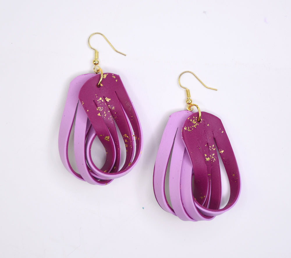 Sculpey Soufflé™ Flexible Faux Leather Earrings