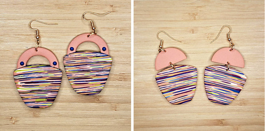 Sculpey Soufflé™ 2024 Color of the Year Earrings