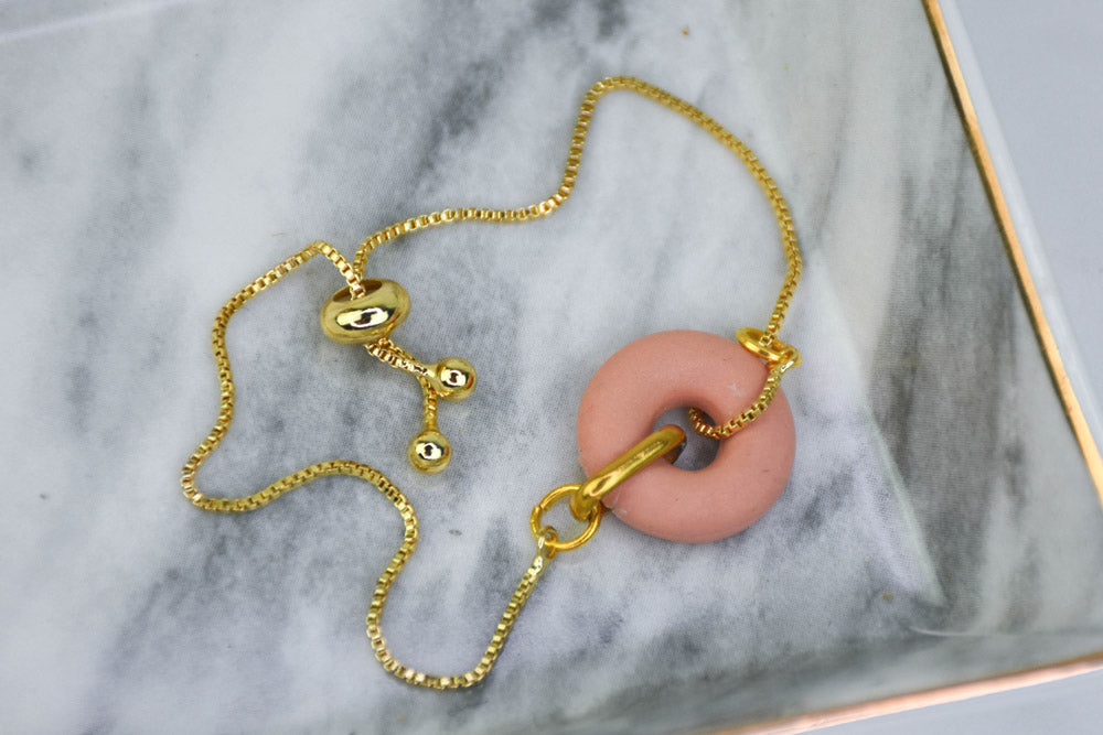 Sculpey Soufflé™ Donut Bead Bracelet