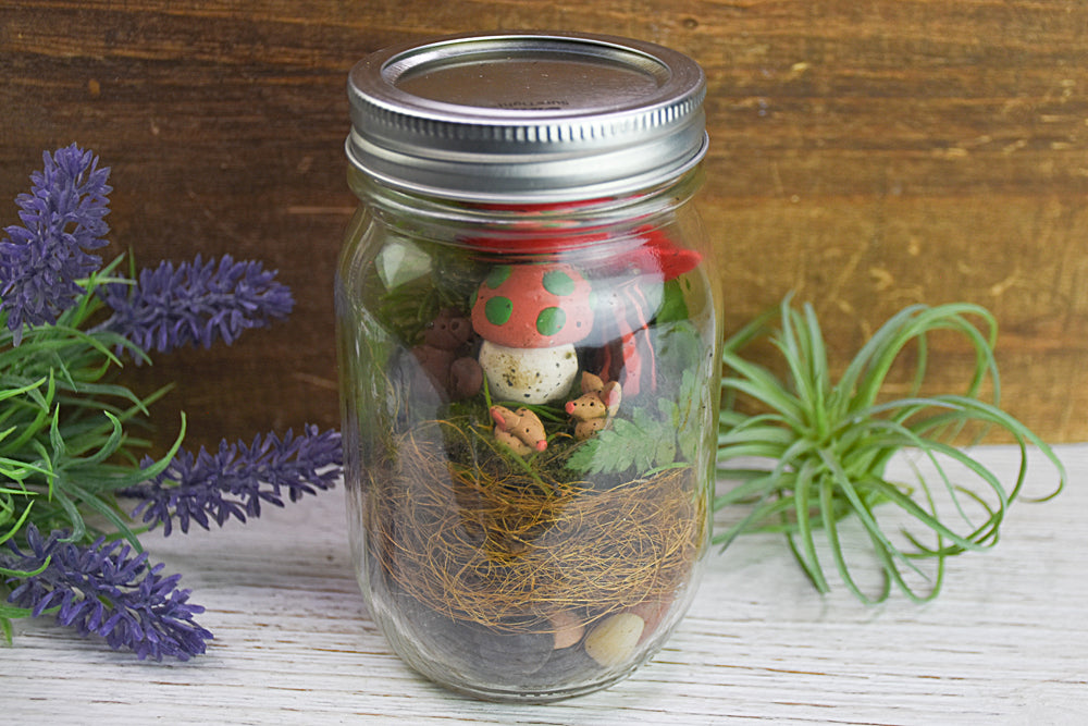 Sculpey III® Mini Fairy Garden Terrarium