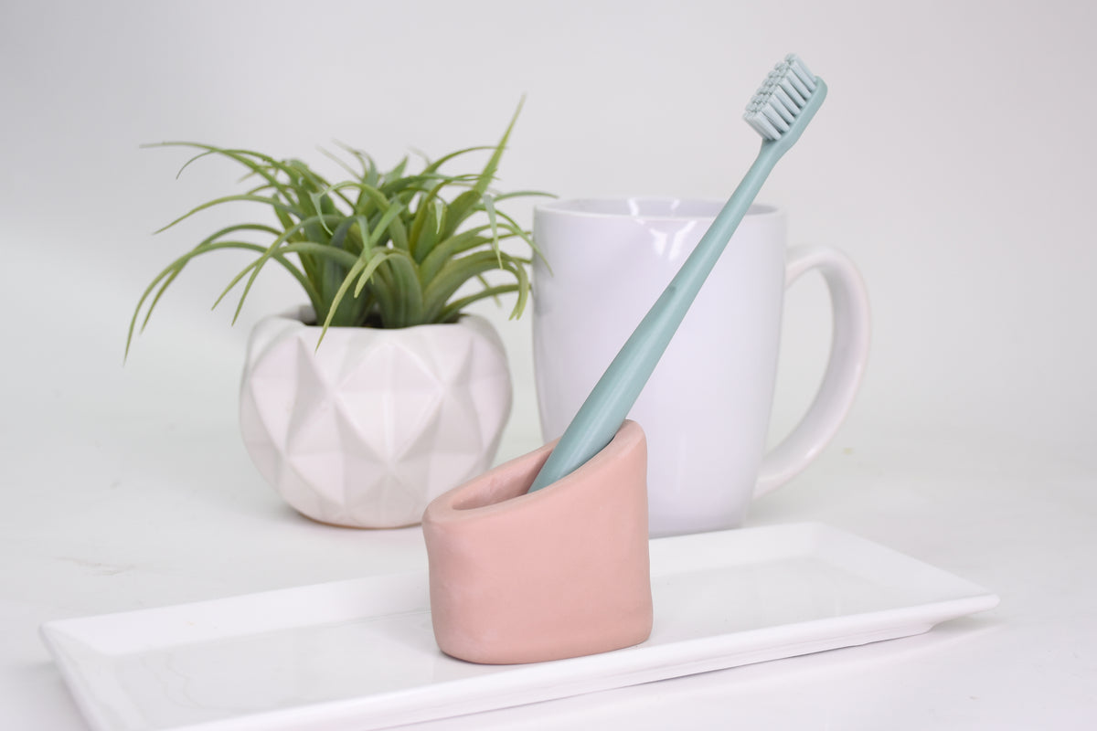 succulent toothbrush holder Sculpey Soufflé™ Toothbrush Holder