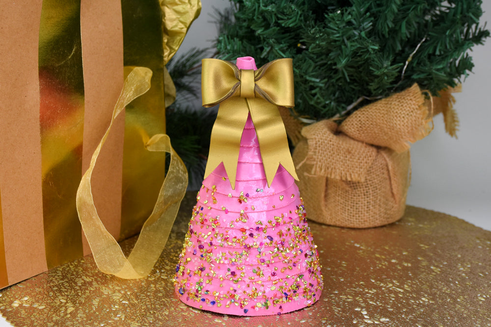 Sculpey Premo™ & Sculpey Soufflé™ Pink Christmas Tree Table Decor