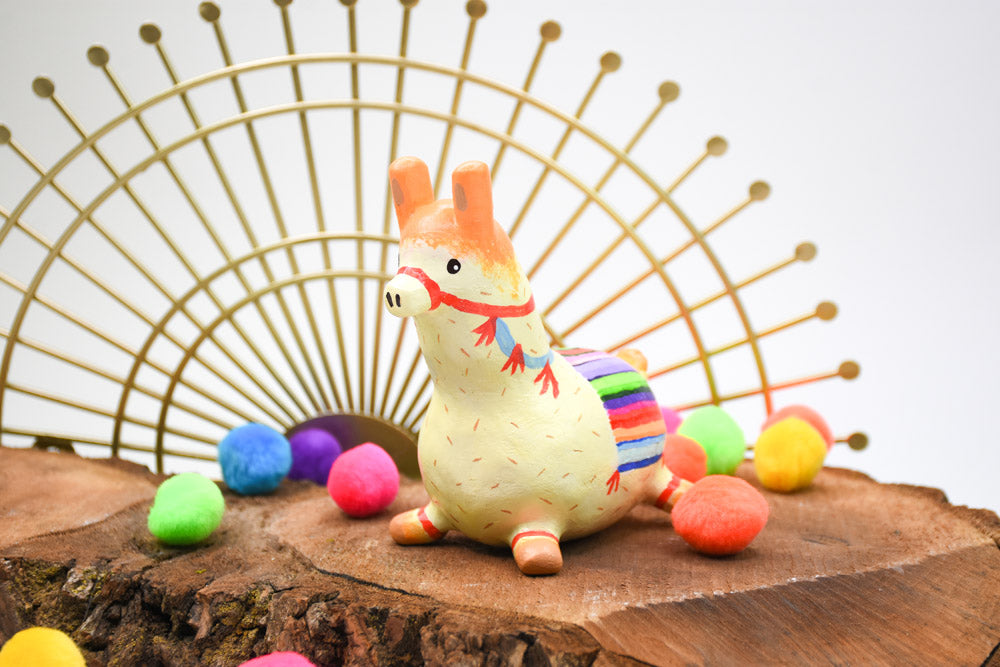 Original Sculpey® and Super Sculpey UltraLight® Llama Mini Sculpture