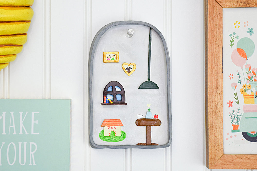 Original Sculpey® Shadowbox Wall Hanging