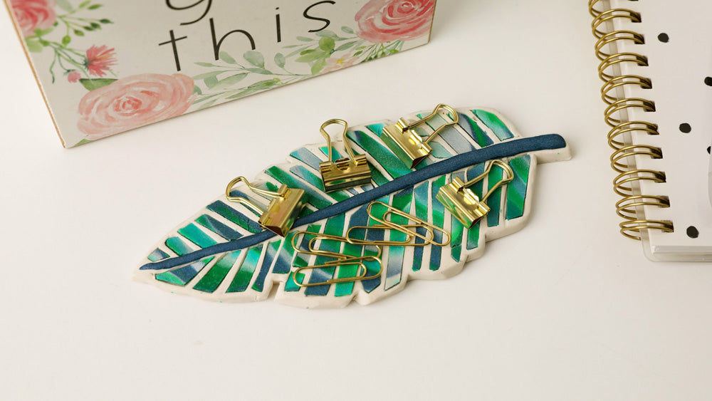 Sculpey III® and Original Sculpey® Mosaic Feather Decor