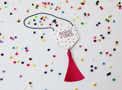 Sculpey® Air Dry - Good Vibes Wall Hanging