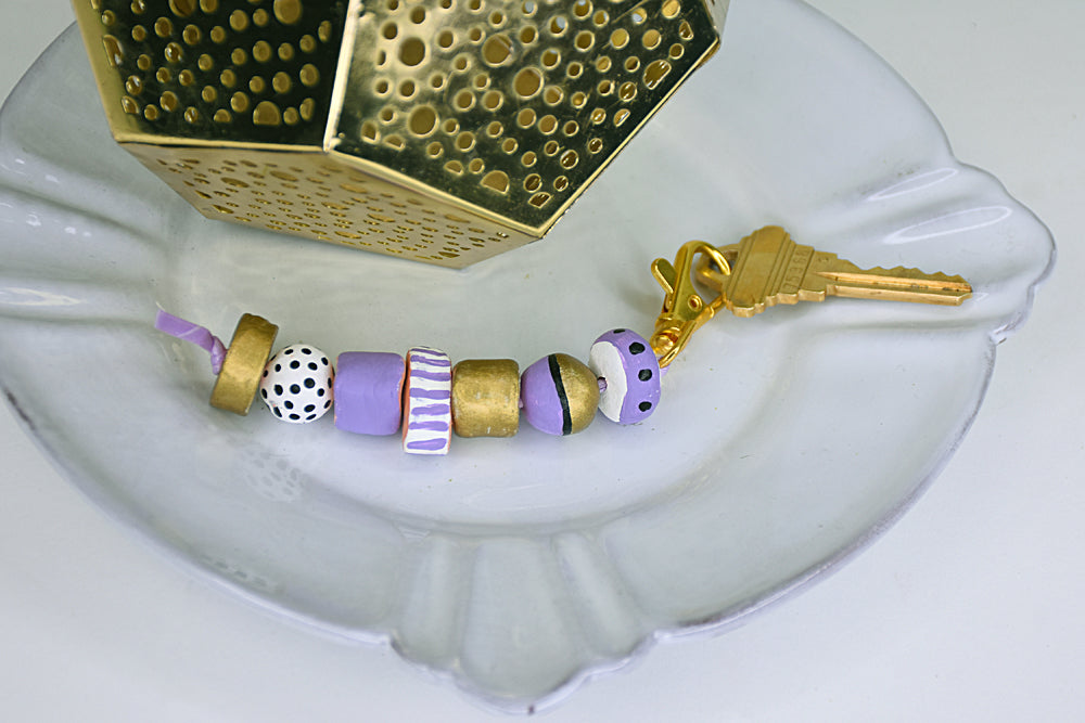 Sculpey Air-Dry™ Beaded Keychain