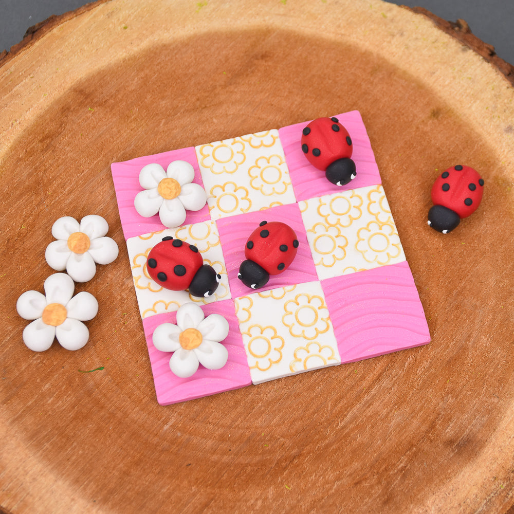 Sculpey Spring Tic Tac Toe Board Game