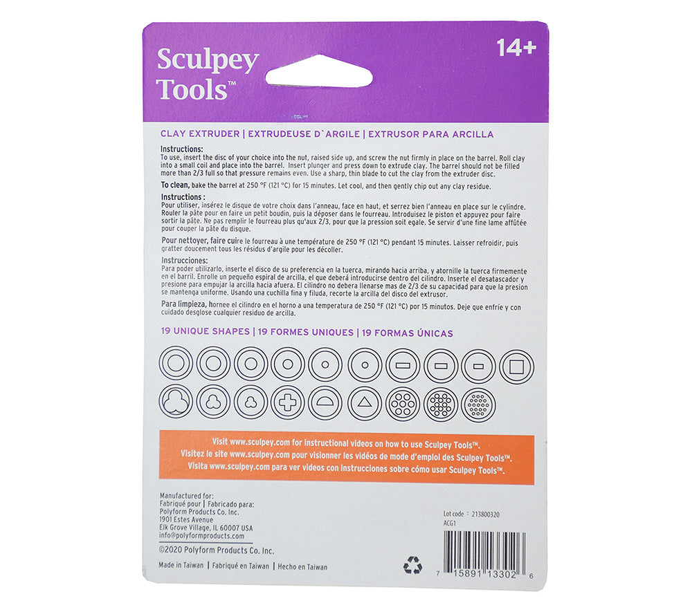Sculpey Tools™ Clay Extruder