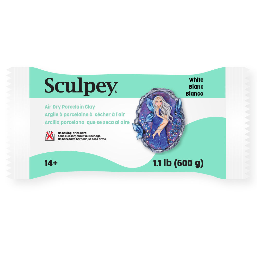 Sculpey Air-Dry™ Porcelain Clay 1.1 lb