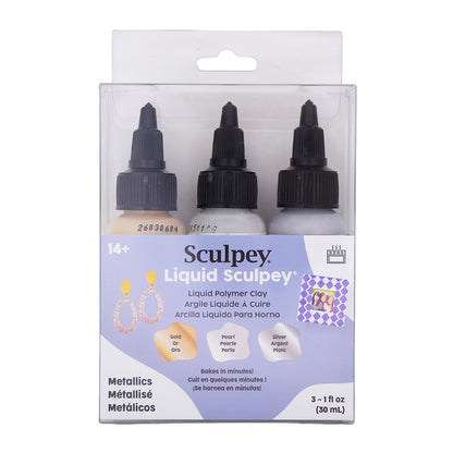 Liquid Sculpey® Multi-Pack - Metallics