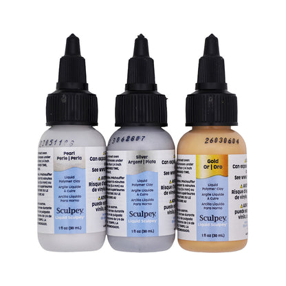 Liquid Sculpey® Multi-Pack - Metallics