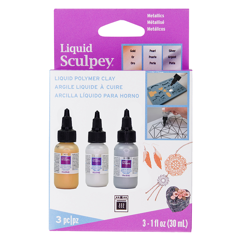 Liquid Sculpey® Multi-Pack - Metallics