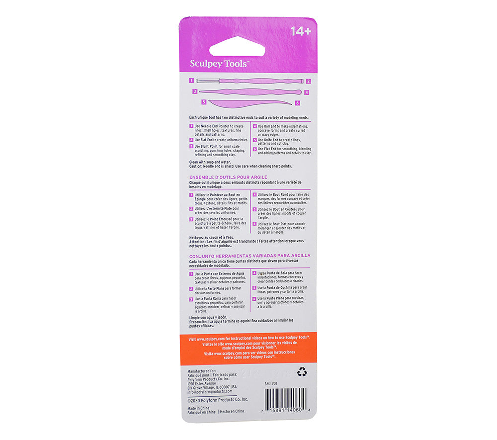 Sculpey Tools™ Clay Tool Starter Set