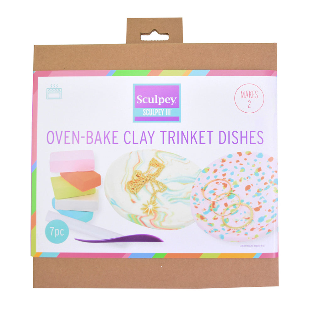 Sculpey III Oven Bake Clay Trinket Dishes