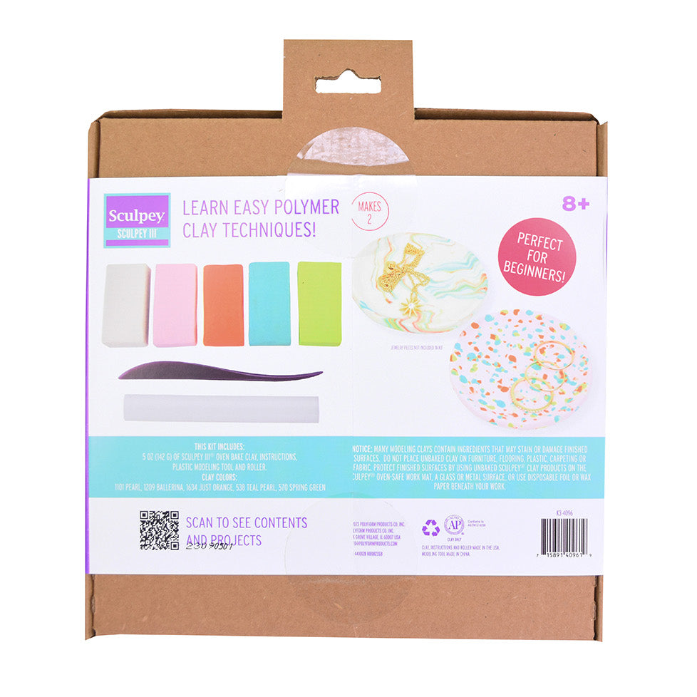 Sculpey III Oven Bake Clay Trinket Dishes