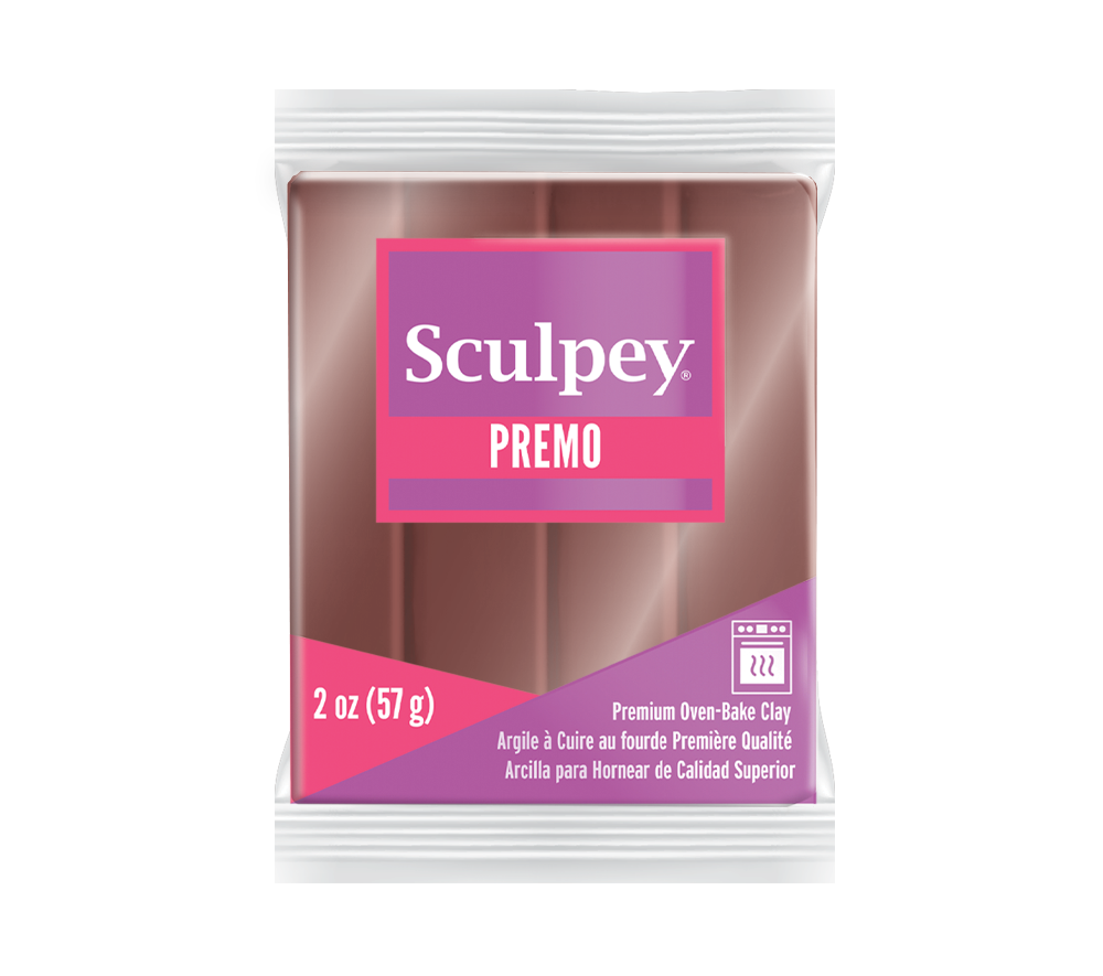 Premo Sculpey Polymer Clay Fluorescent Pink 