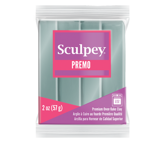 Sculpey PREMO Oven Bake Polymer Clay 227gm Blocks - 7 Colors
