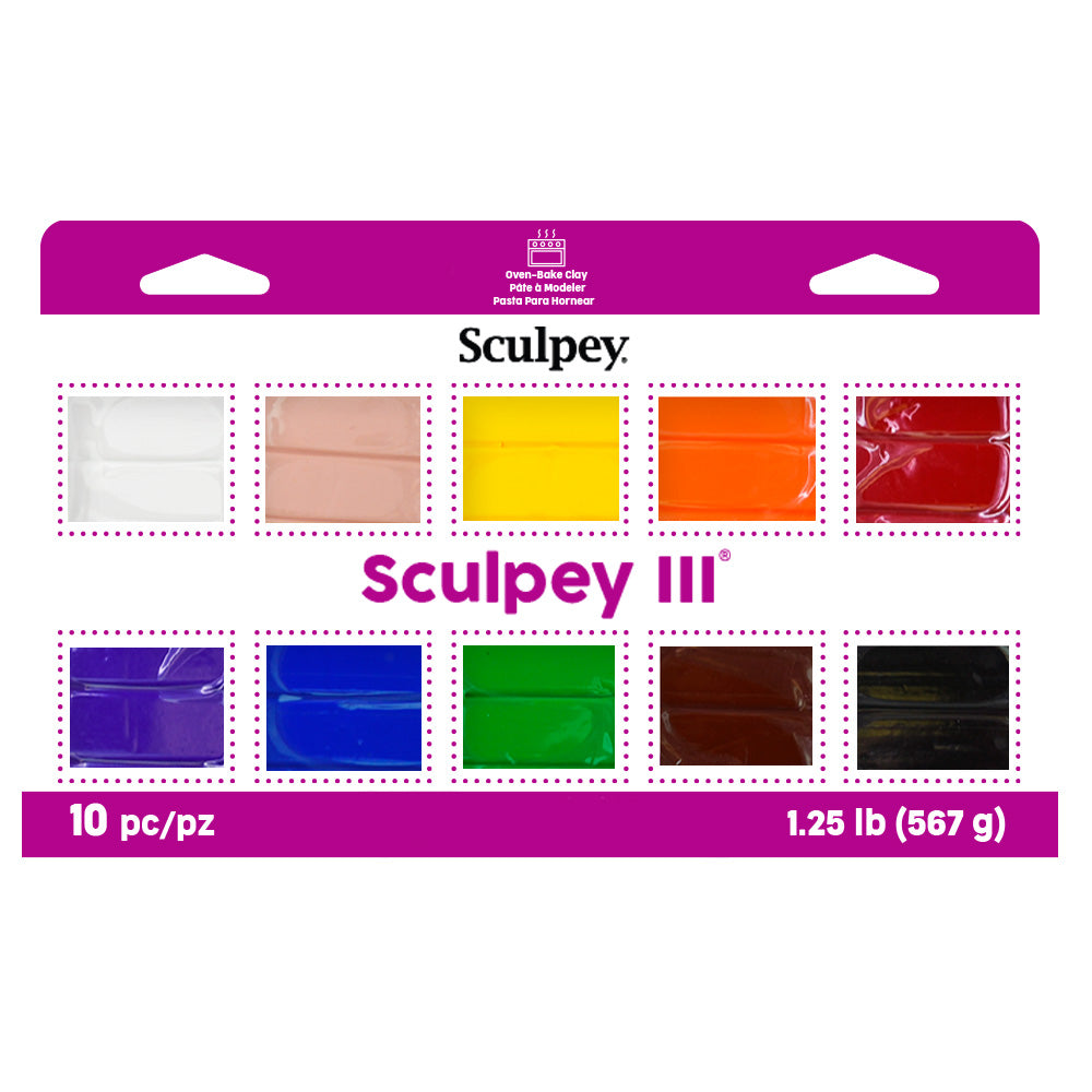 Sculpey III® 10 Piece Classic Multi-pack