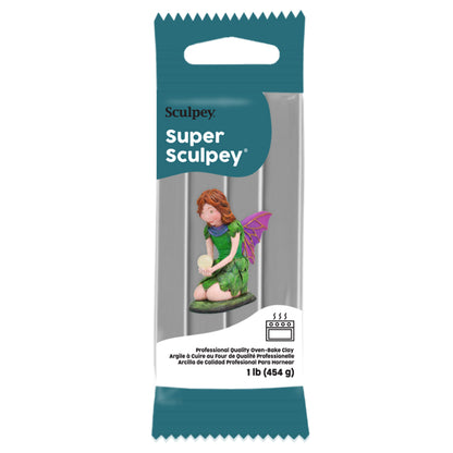 Super Sculpey® Medium 1 lb Gray