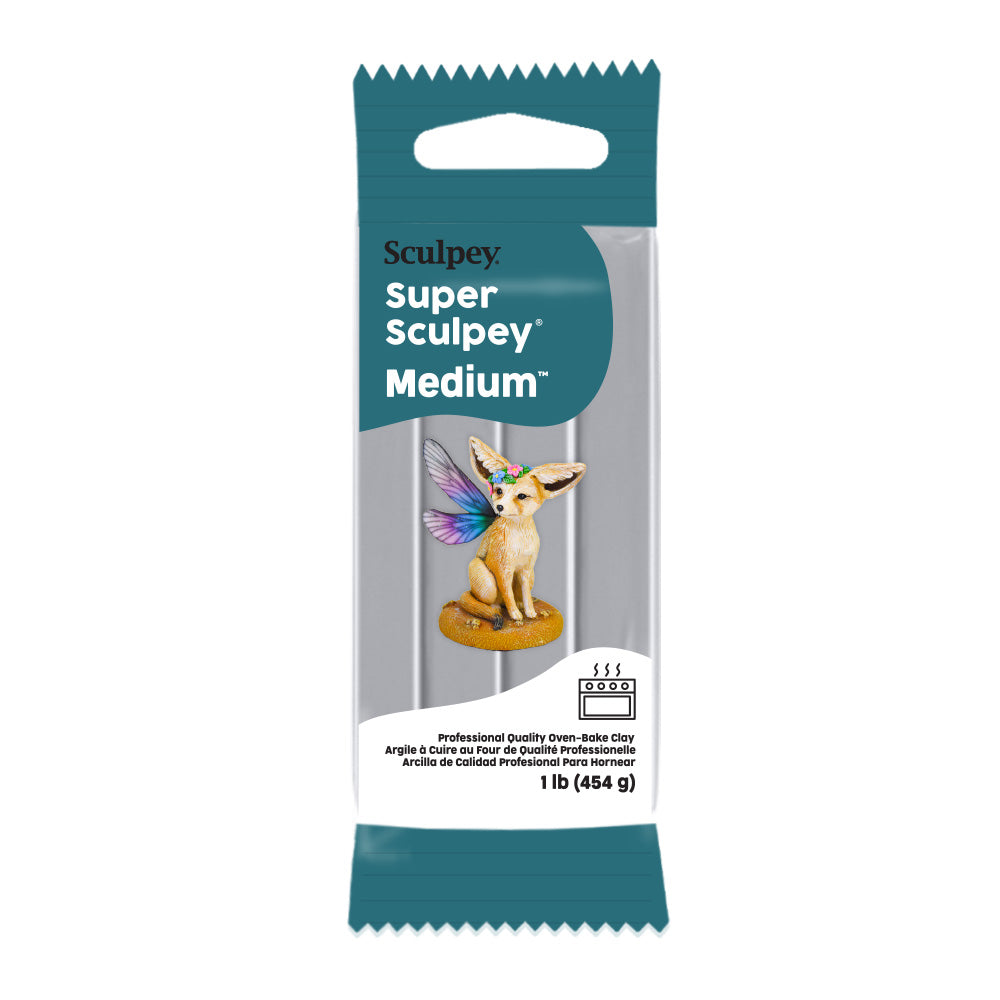 Super Sculpey® Medium 1 lb Gray
