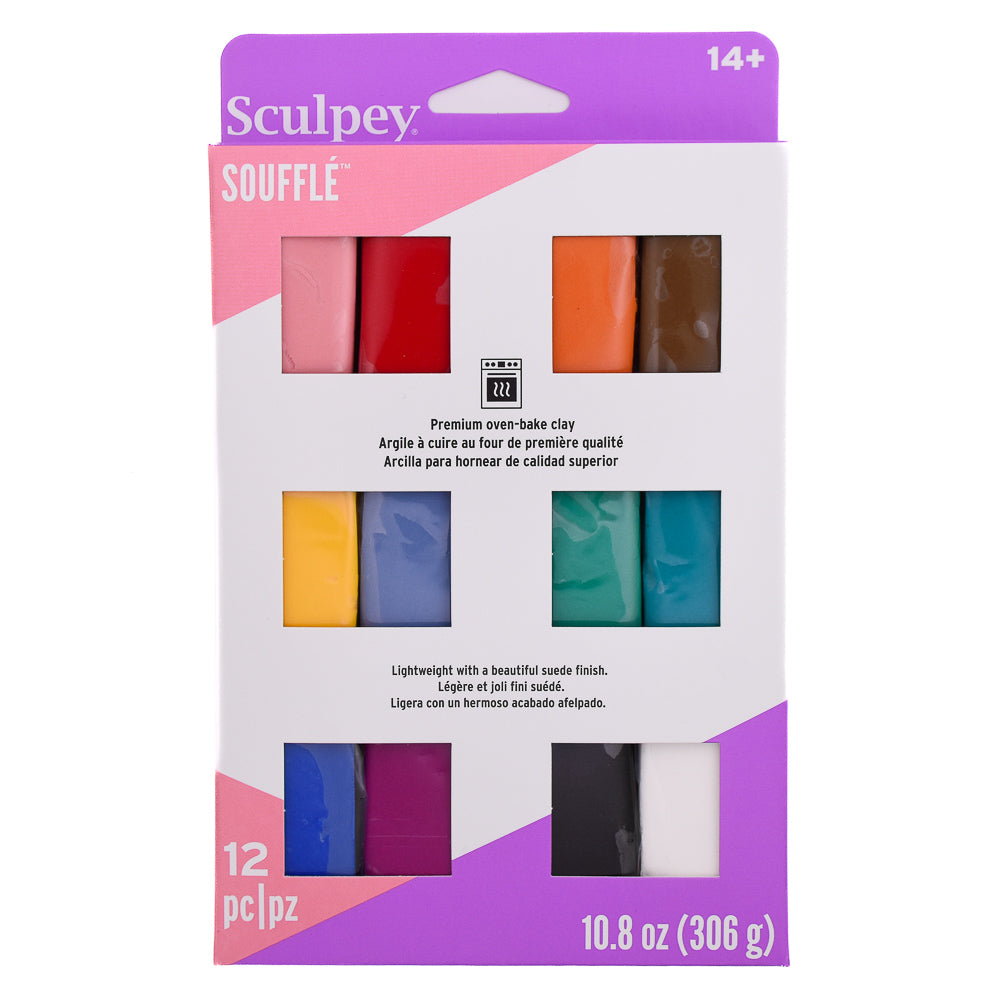Sculpey Soufflé™ Multipack 12 Pc