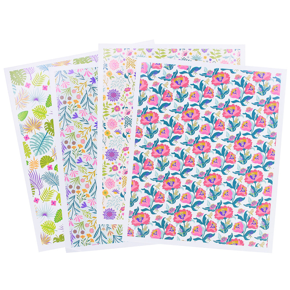 Sculpey Clay Transfers - Botanical