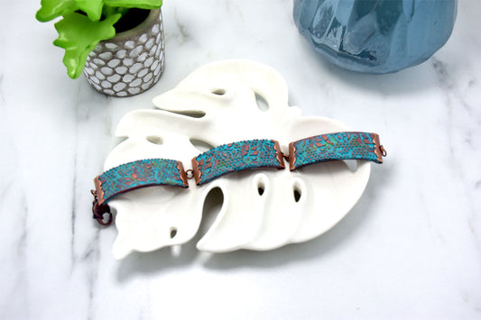 Premo Accents Textured Crimp Bracelet