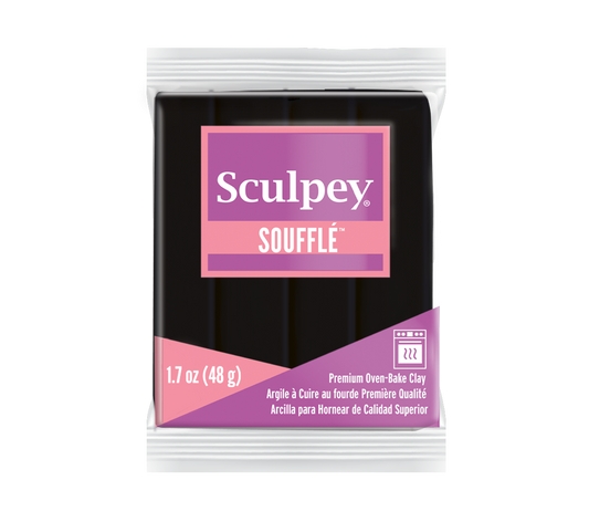 Sculpey Soufflé™ Oven Bake Clay Poppy Seed 1.7 oz