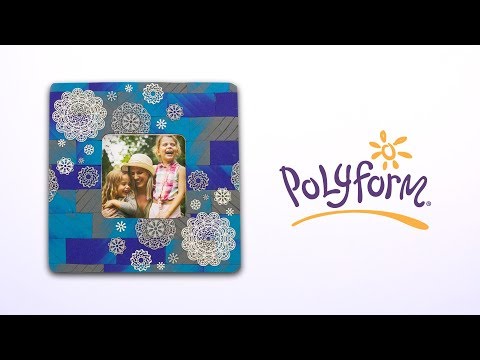 Sculpey Premo® and Liquid Sculpey® Mandala Frame