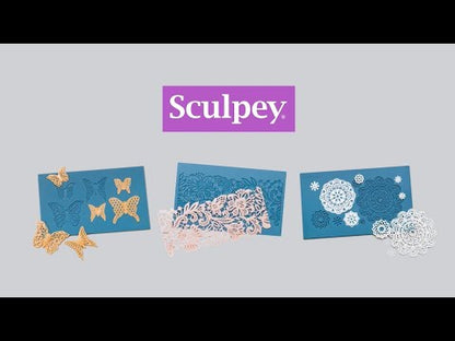 Sculpey Tools™ Oven-Safe Molds:  Geo Butterfly