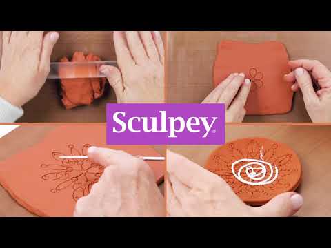 Original Sculpey® Carved Terra Cotta Bowl