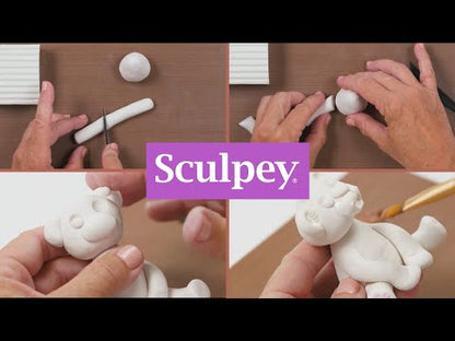 Original Sculpey® Painted Teddy Bear