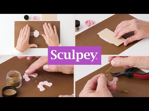 Sculpey Premo™ Organic Dangle Earrings 