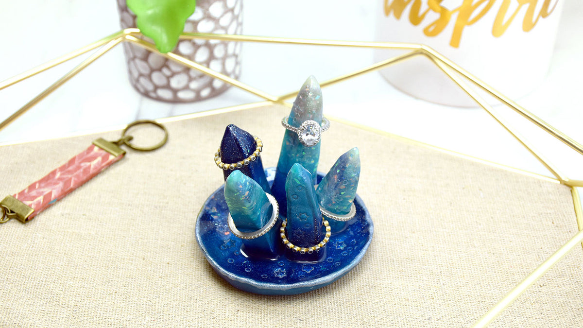 Premo™ Galaxy Crystal Ring Dish