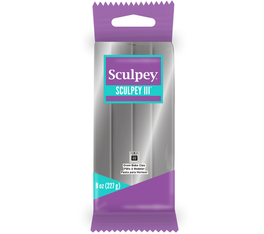 Sculpey III® Silver 8 oz