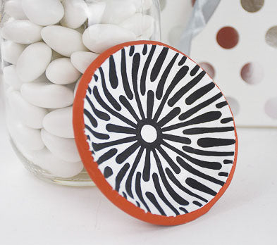 Original Sculpey® Terra Cotta Graphic Painted Mini-Bowl